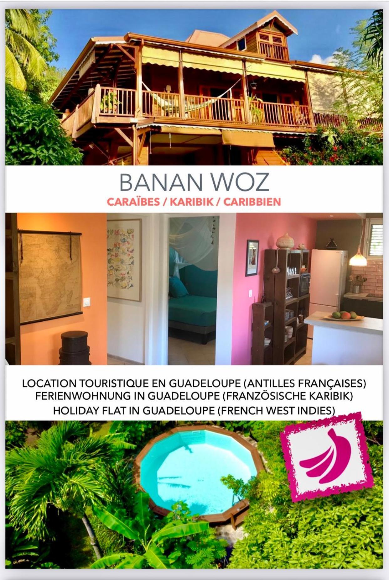 Appartement Banan Woz à Bouillante Extérieur photo